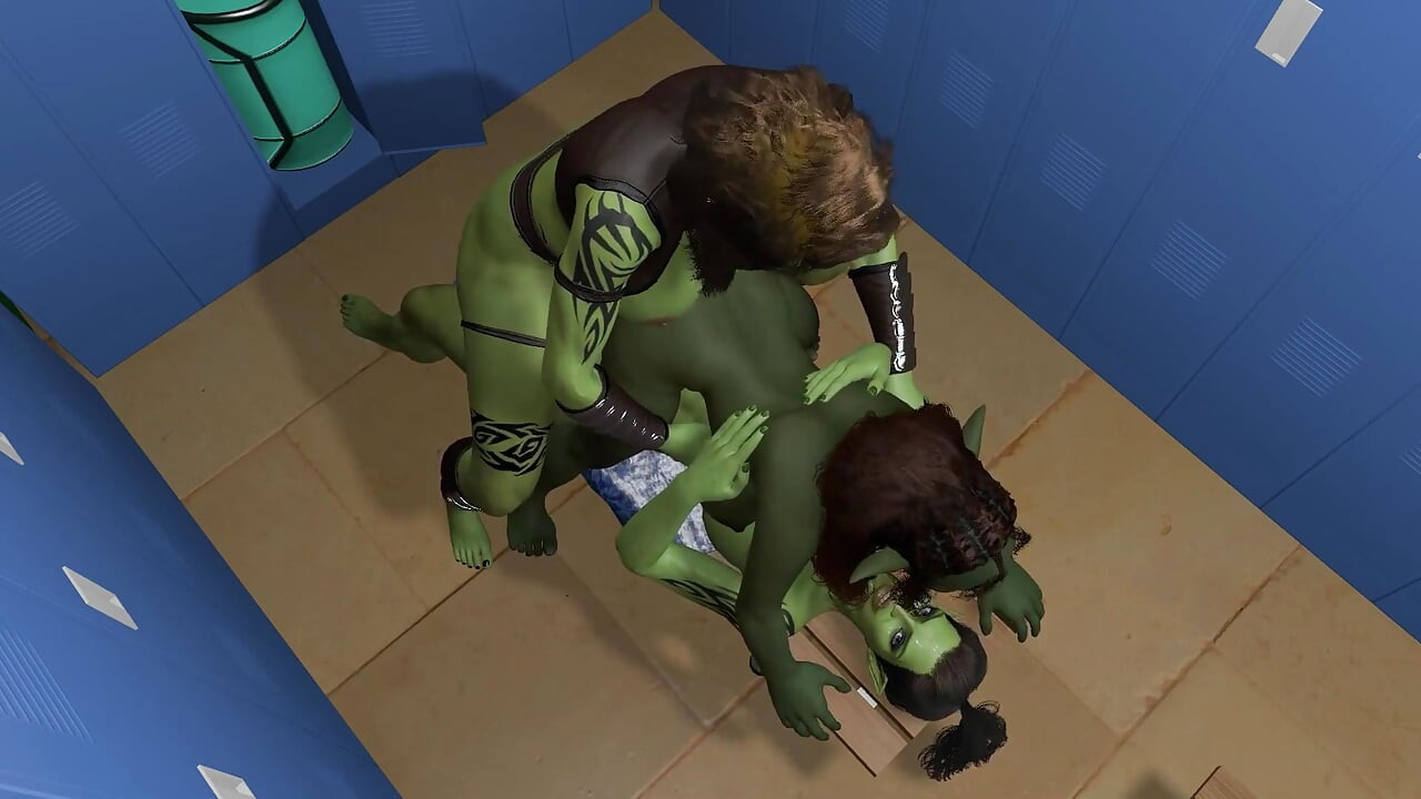 Busty Goblin Girl Pounded Hard by Futa Orcs
