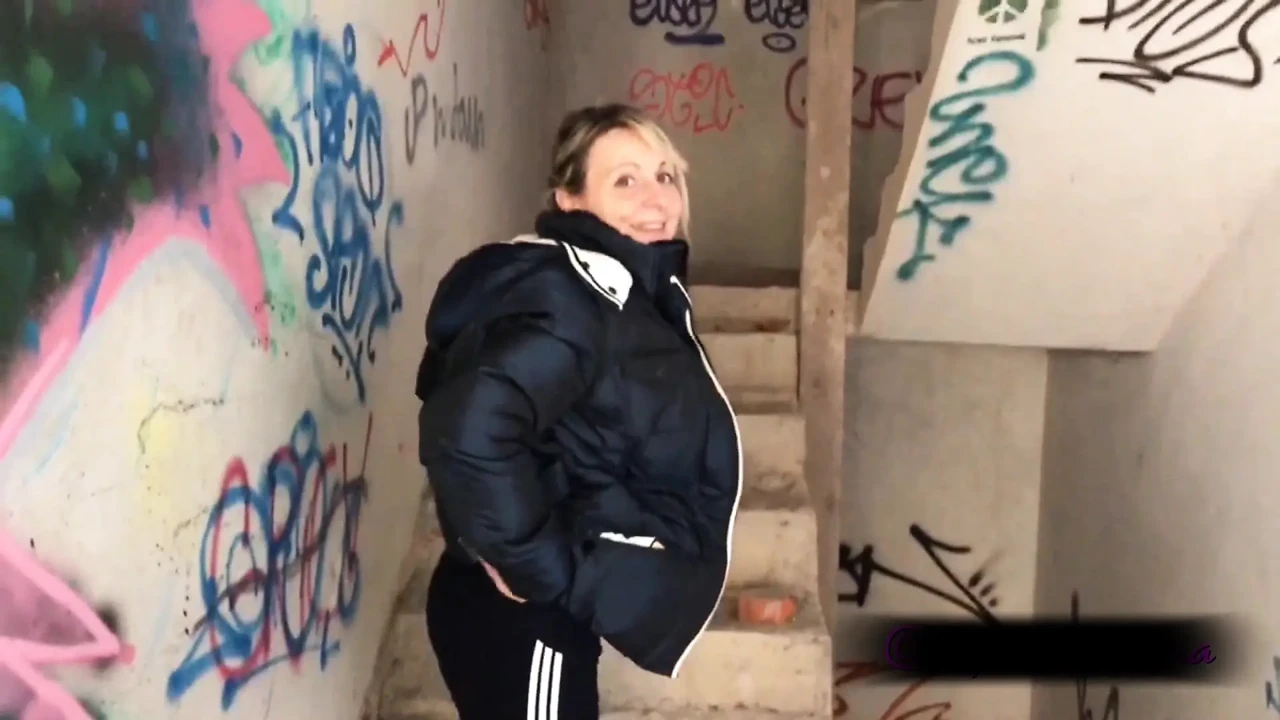 Horny Wife Luna Takes Intense Anal in Abandoned House - Outdoor POV Real Couple