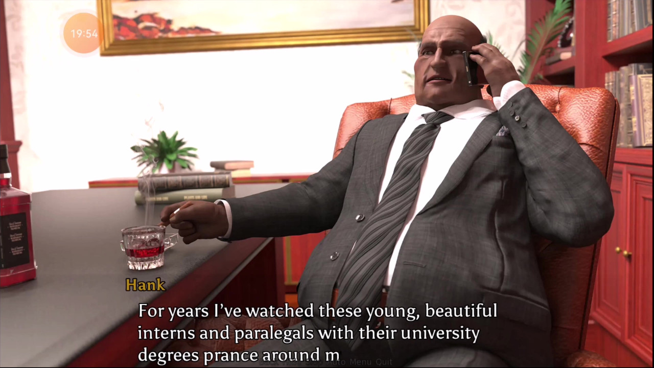 完美的婚姻 #7 - hank 抓住了 anne 的屁股