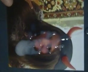 Cum on hot girl