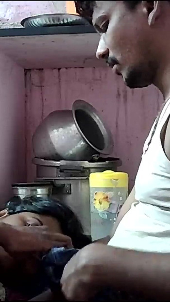 Key moment from "Indian house wife big cock get to push"