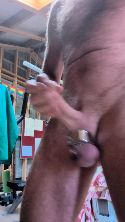 Jerking off