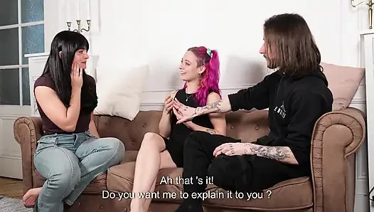 My Wife Asks Me To Fuck Her Amateur Girlfriend Threesome - Lauren Walker & Noochka