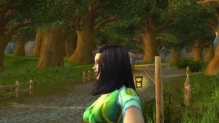 Menselijke vrouwelijke sexy dans (World of Warcraft)