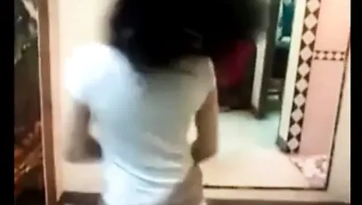 Arab sexy dancing teasing