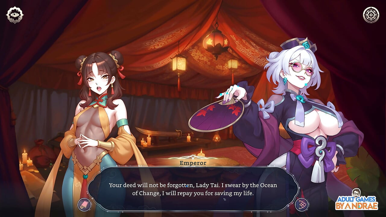 Harem Fantasy - The Concubine War Gameplay Part 1 - Sex with his Concubines