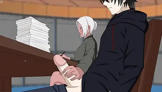 Jikage Rising 3 - трахаю в офисе Мабуи секретаря Raikage
