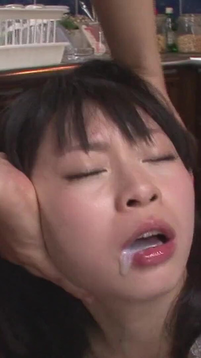 JAPANESE JAPANESE GIRL GAGS ON A MASSIVE COCK THEN GETS | Clip 2