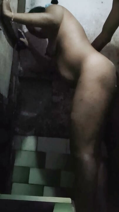 My wife is having sex with my friend in the bathroom.