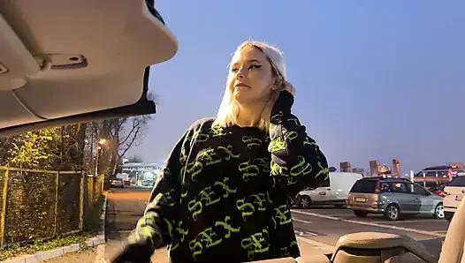 A Street Slut Gave Herself Away for Free