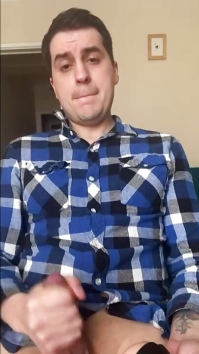 Cute Guy Jerks Off, Shoots His Load and Eats His Own Cum