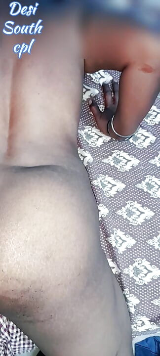 Desi South Indian Tamil wife husband dick licking ride doggy Indian style sex original home video