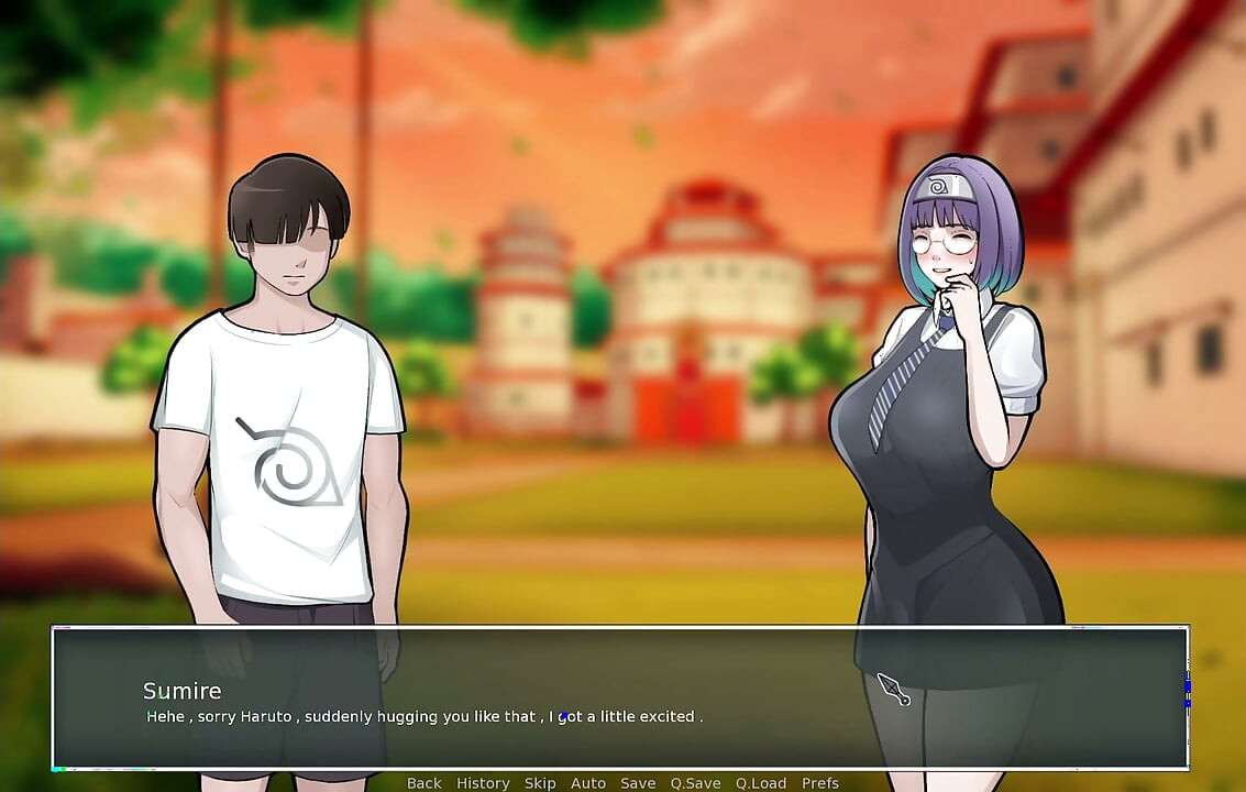 My Teacher giving a blowjob in public - Konoha Milfs part 2