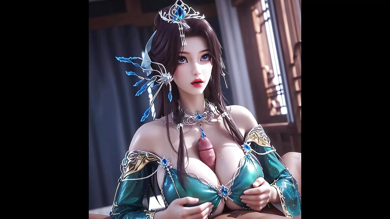 Tentación de velocidad de cuadro - animación 3D hentai