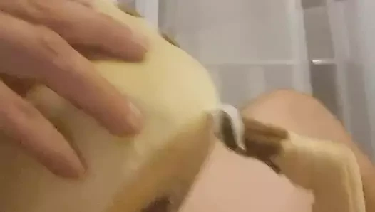 Plushie'ye boşalıyor