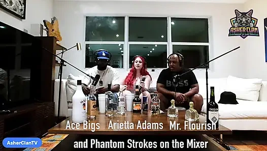 Arietta Adams ile yetişkin yıldızı podcast'i Mrflourish ve Ace Bigs ev sahipliği yapıyor