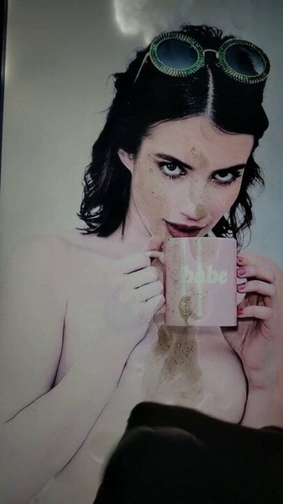 Emma Roberts Cum Tribute 2