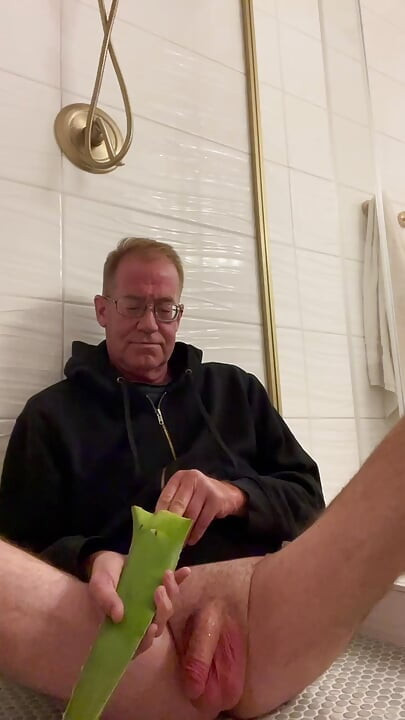 Duşta aloe ile solo