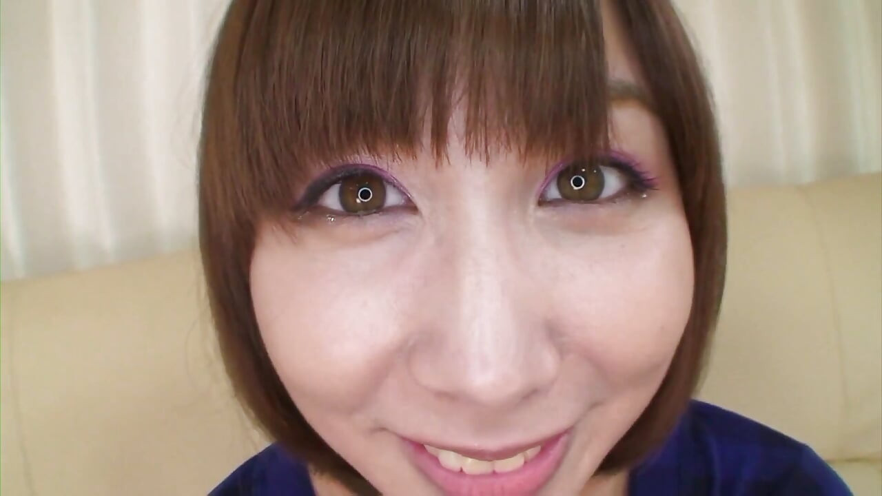 Busty Japanese teen enjoys a good tease