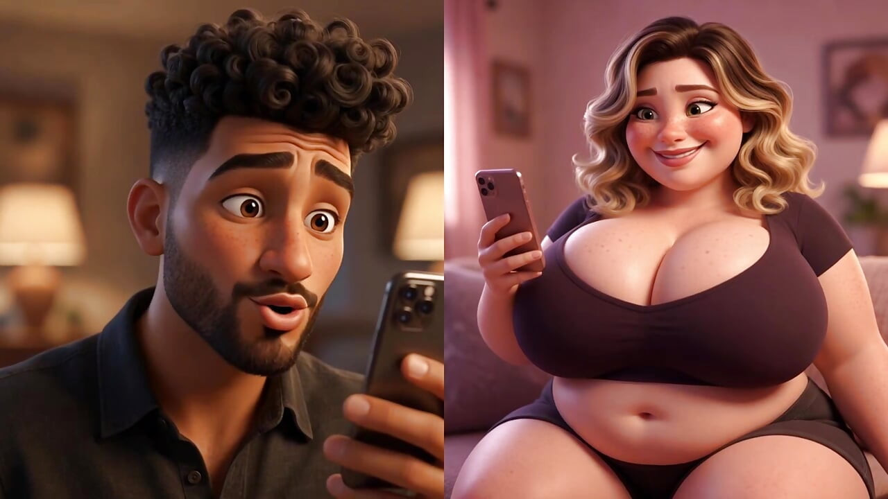 "Curvy Girl Flew For Holiday Sex - She Promised To Return" "Short Film