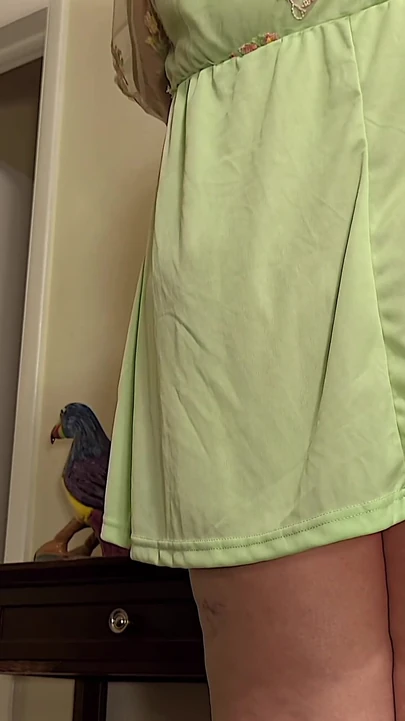 Watching This Hot Sexy Maid in Dress, Taking off Her Panty & Bending Over Gonna Make You Cum Fast, the Best Cleaning Lady Ever