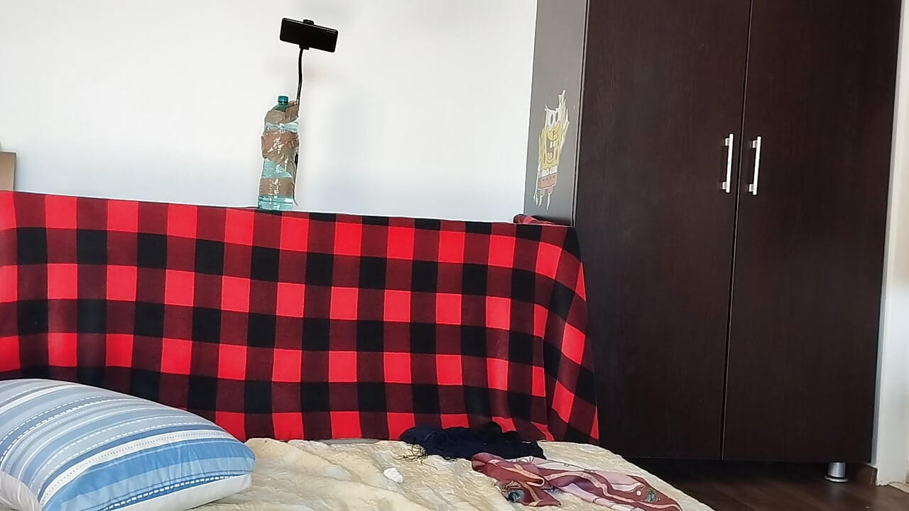 Sexy wife with hairy pussy dances naked. Wife hairy pussy, big tits, big ass.