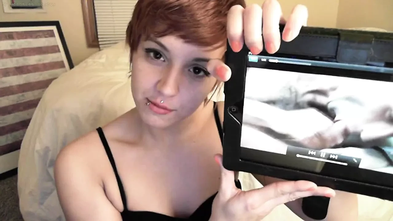 She caught you watching gay porn