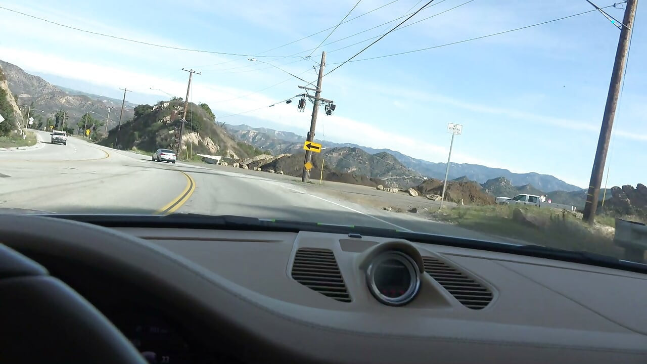 Brianna Arson Cute Amateur Hawaii Roadhead POV Plays With Pussy Sucks Cock