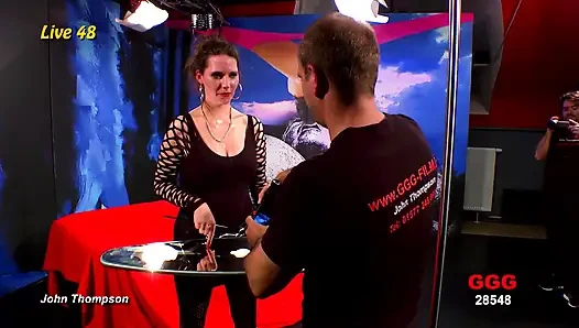 Ggg John Thompson - - Ateşli Hatunla Sert Sikilen Canlı 48 Vahşi Grup Seks