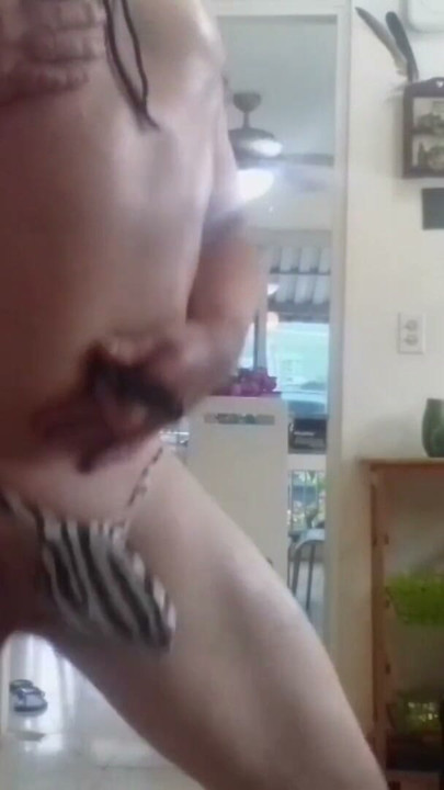 Zebra Tanga wearing Sub Meets his Maker | Clip 1
