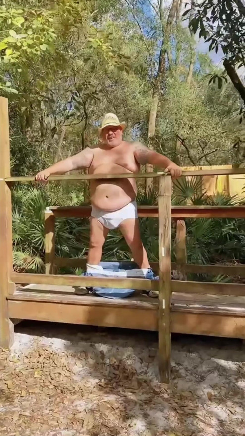 BULL BALLS Country Appalachian Mountain huge man BALLS