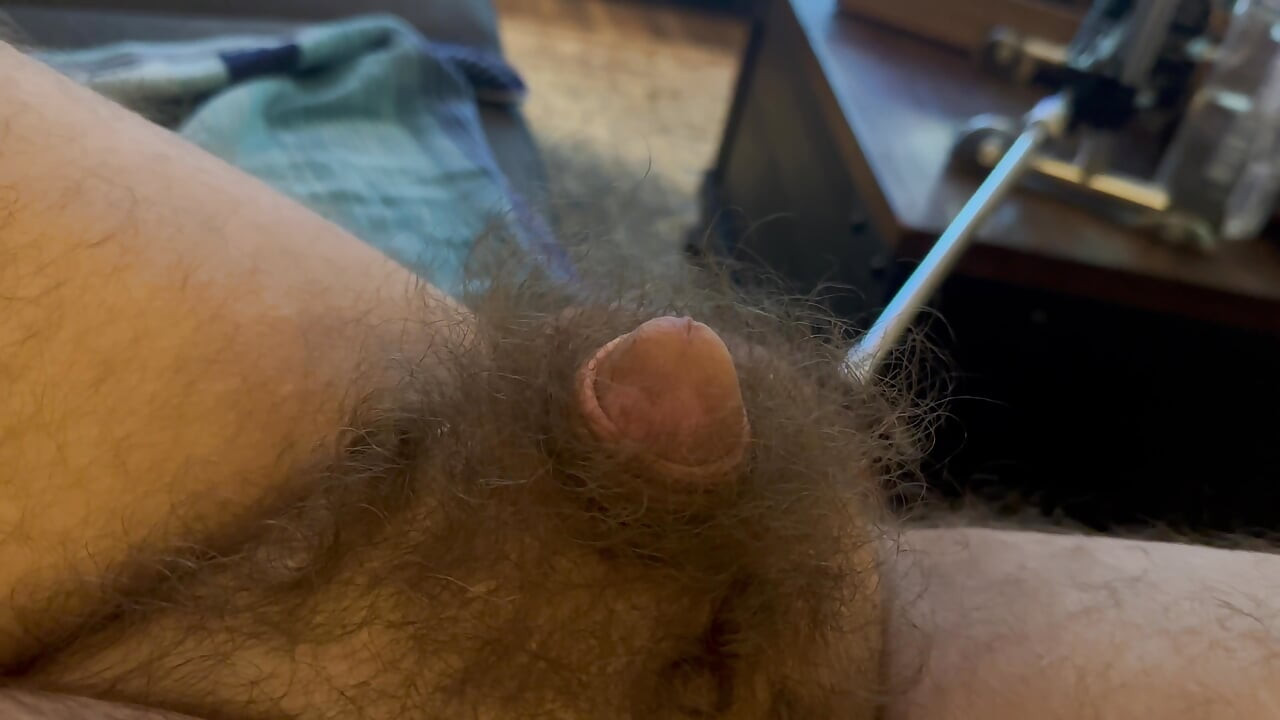 Fucking a hairy man cunt