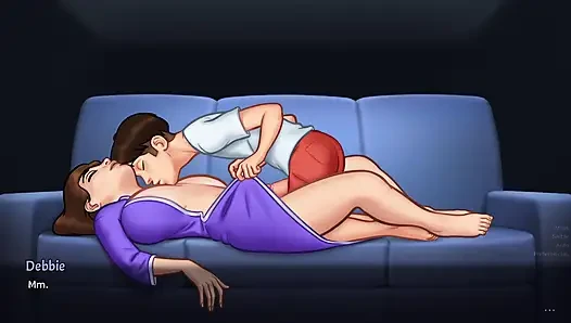 Ibu tiriku memintaku untuk bercinta dengannya, jadi kami melakukannya, dan itu luar biasa - kisah musim panas