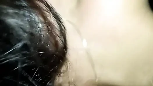 I made a bet with my girlfriend in this heat and fucked her for 30 minutes as I wanted