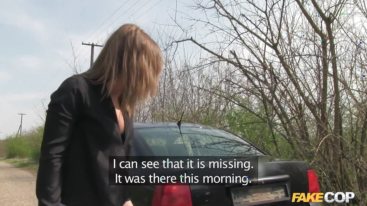 Fake Cop - Amateur Cowgirl Tastes Some Cum