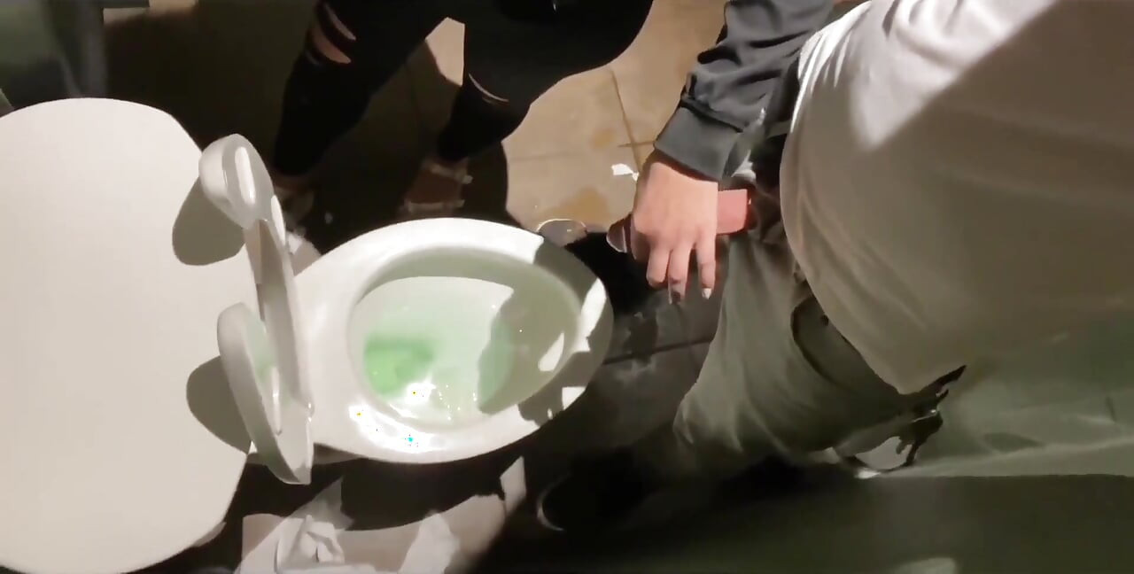Messing Around in the Club, Public Peeing and BJ, and Morning Sex!