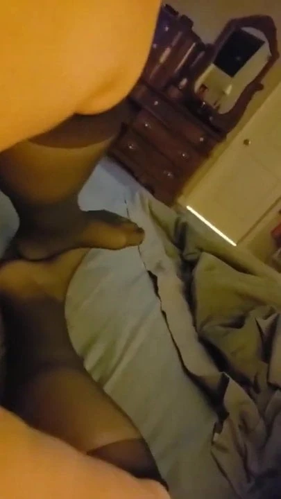 My Wife Teasing With Her Nylon Feet