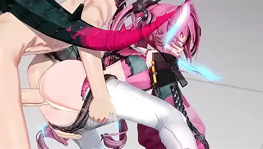Arknights endfield - yvonne samimi seks sahnesi - 3 boyutlu hentai animasyon
