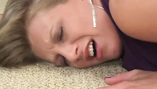This nice lady sucks on this younger cock just before she takes it on her ass