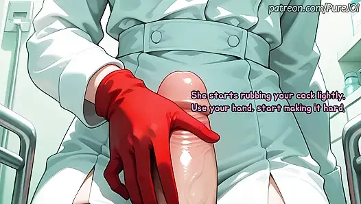 Your Doctor Makima is checking on your massive cock's health (Sex JOI)