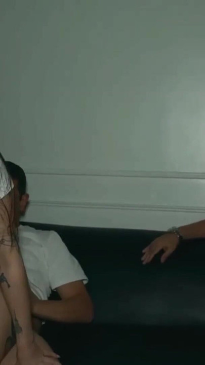 Cuckold Movie Night My Wife Secretly Sucks My Friend's Cock and Swallows His Cum Right Next to Me | Clip 3