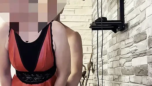 Зрелая Пара Играет Со Страпоном