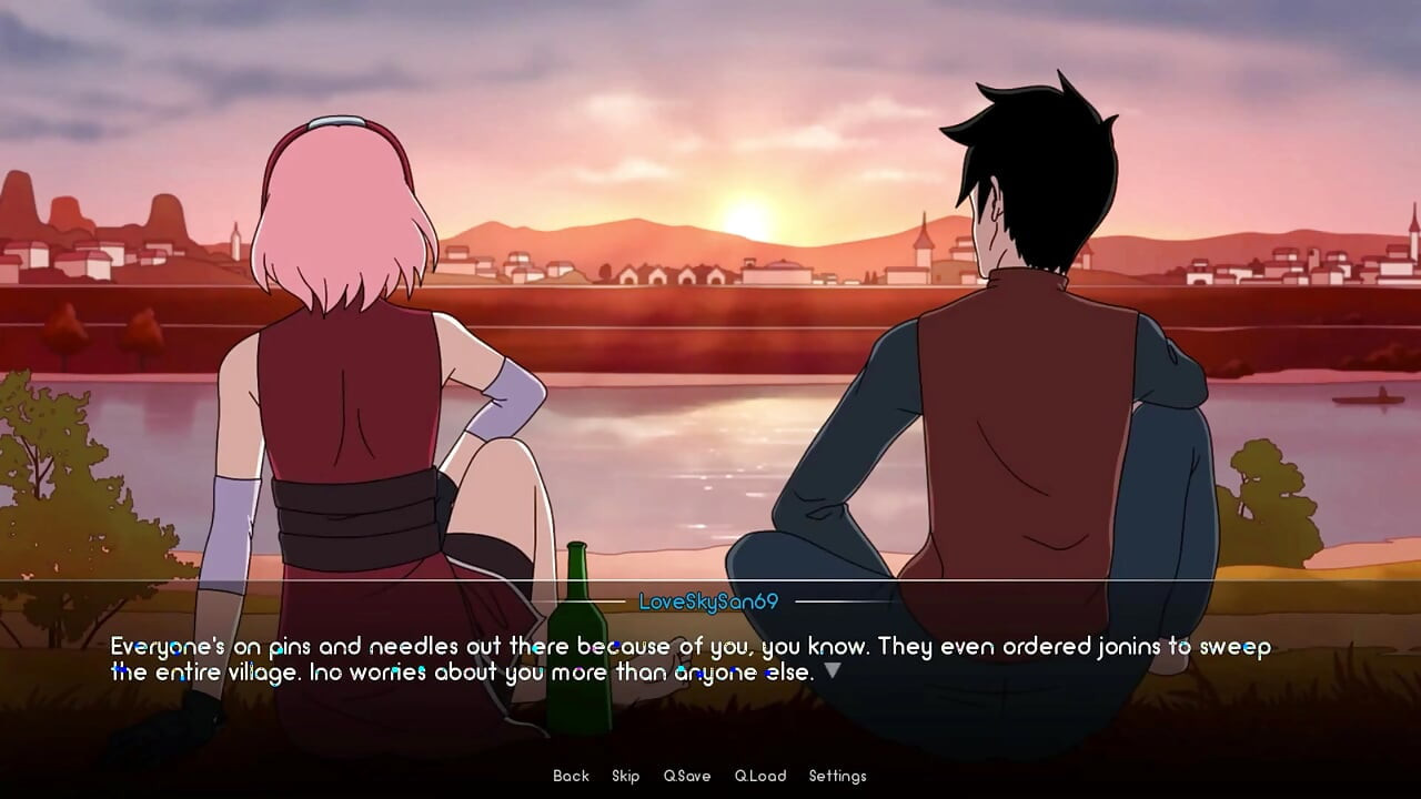 Naruto Hentai - Naruto Trainer v0.17.2 Part 80 Fucking Ten Ten by the Lake by Loveskysan69