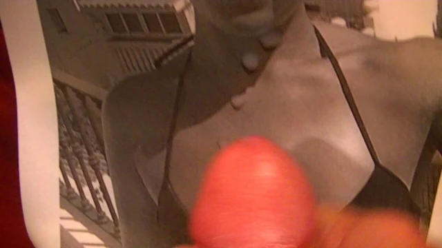 Cum tribute on a jottie