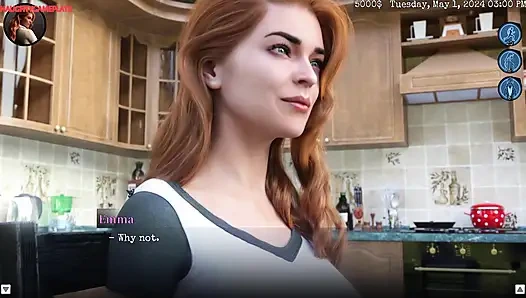 Extremely hot wife enjoying masturbation Without Her Husband - Boundaries of Morality 01By Novel-games