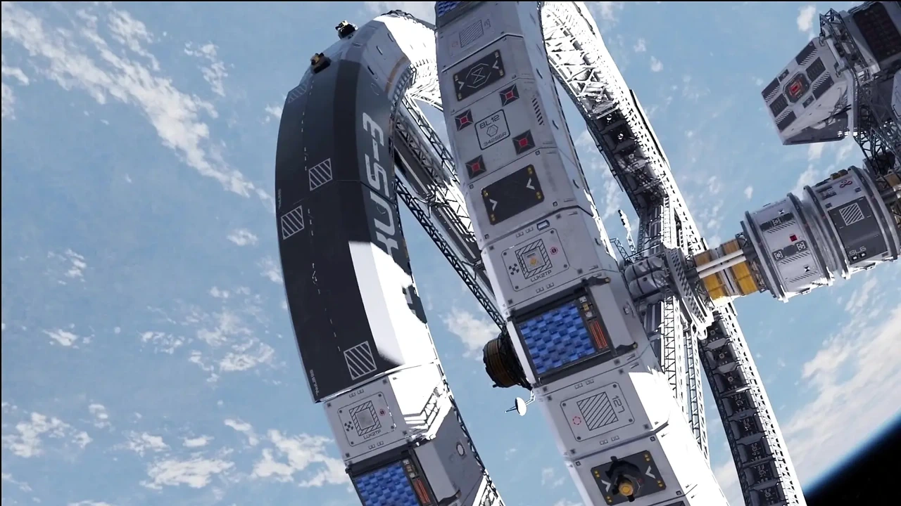 Hot blonde Meta in Nexus 3 Orbit Hardcore anal fuck & deep throat in futuristic VR world