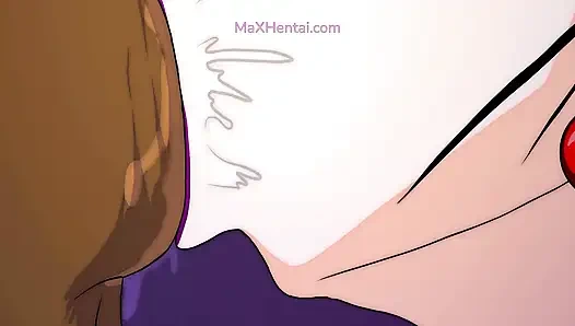 Büyük götlü Chichi iki büyük siyah yarakla ilk üçlü grup seks (çizgi film seksi)