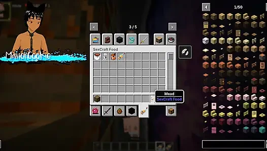 Minecraft Sexcraft The Jenny Mod  - Seeing what Cassie has to offer with her massive tits