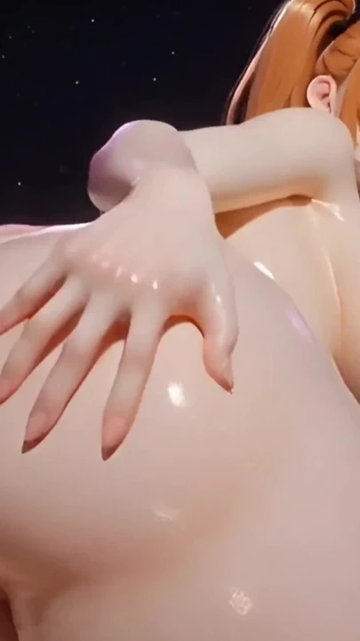 Orange-Haired Thick Doll Pussy Rub & Squirt in Luxury farm - Chubby Big Ass | Clip 1