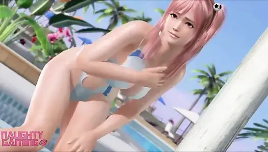 Dead Or Alive Xtreme 3, взрывающееся бикини